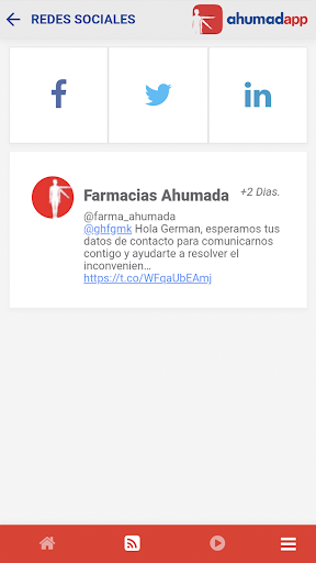 Ahumadapp Screen 2