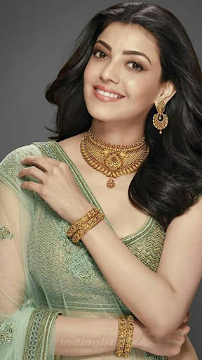 Android application Kajal Clock Wallpapers screenshort