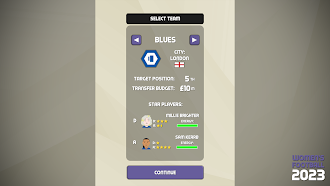 Game screenshot Women's Football 2023 apk download