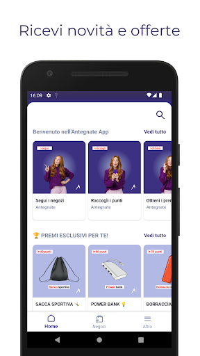 Android application Antegnate Gran Shopping screenshort