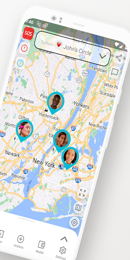 Alloo Family Location Tracker Screen 2