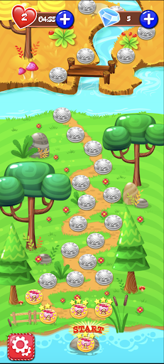 Android application Jelly Gems: Puzzle Paradise screenshort