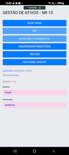 Android application Sgs Ativos Mobile Offline screenshort
