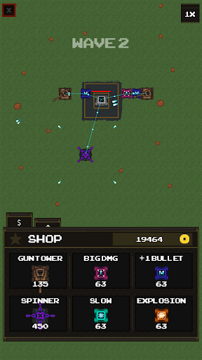 Android application Bullet Factory - Tower Defense screenshort