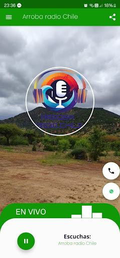 Android application Arroba Radio Chile screenshort
