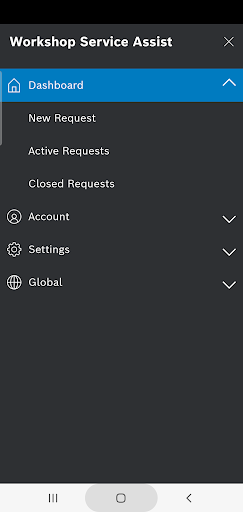 Workshop Service Assist Screen 2