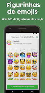 Captura 5 Figurinhas de emojis WASticker android