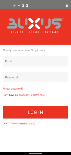 Android application Buxus screenshort