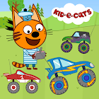 القطط الصغيرة: سباق الأطفال. شاحنة كبيرة 1.3.4