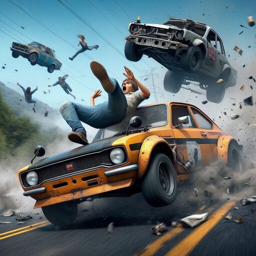Flatout Ragdoll Logo