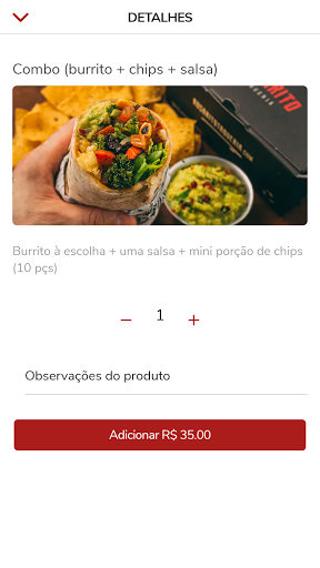 Rosarito Delivery Screen 2