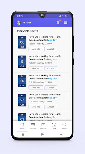 We Care 24X7 Screen 2
