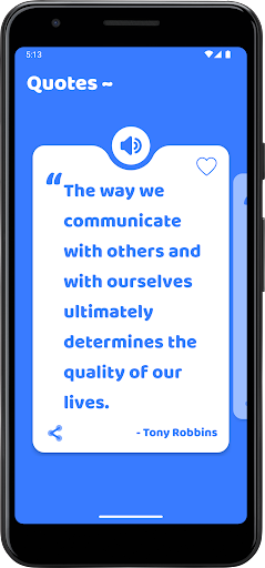 Android application Quote Diary screenshort