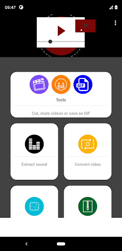 Android application Video Editor - Vidcrate Pro screenshort