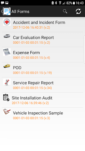 infoforms Screen 3