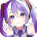 Anime Cosplay Coloring Pages APK