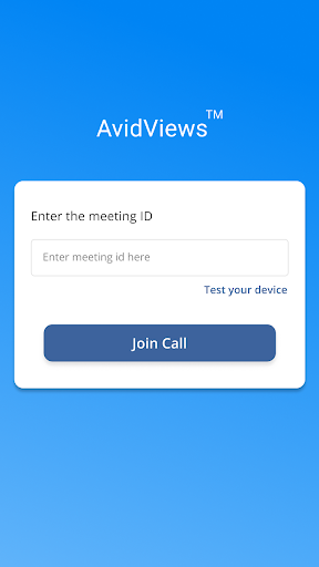 Android application AvidViews screenshort