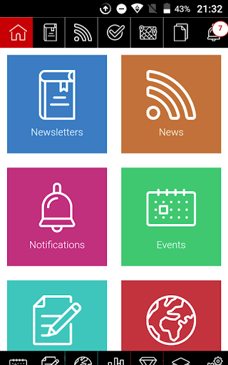 Smart School Planner App Screen 2