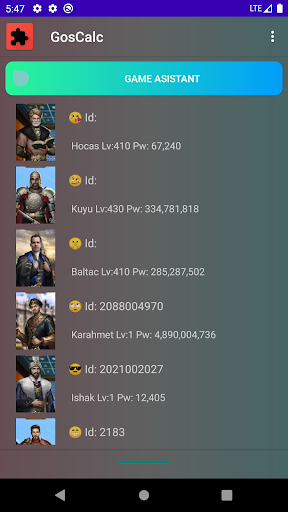 Android application GOSCalc Calculator Autoclick screenshort
