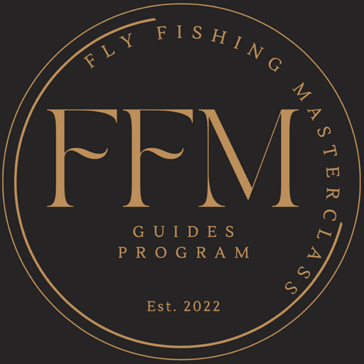 Fly Fishing Guide School logo