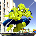 Cover Image of Baixar Incrível super-herói voador Spider City Rescue 1.0 APK