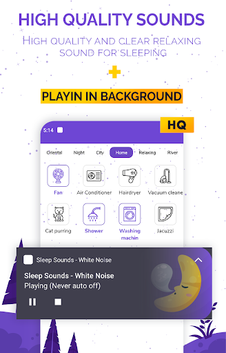 Screenshot of Sleep Sounds - White Noise