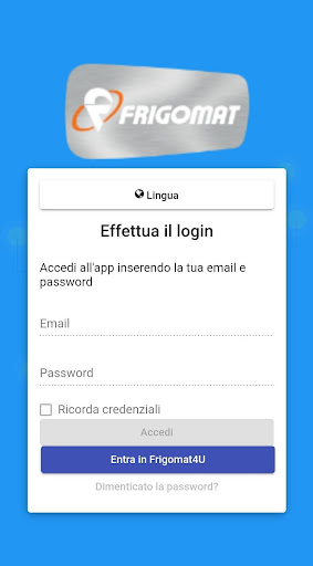 Android application FRIGOMAT4U screenshort