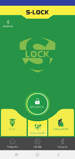 Android application Slock SA 4.0 screenshort