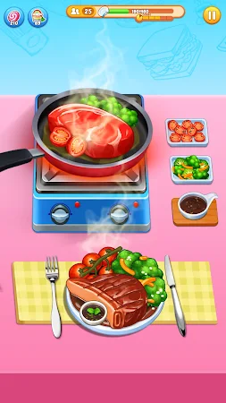 Game screenshot Crazy Chef：急速レストラン クッキング ゲーム hack