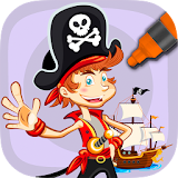 Paint and Color Pirates icon