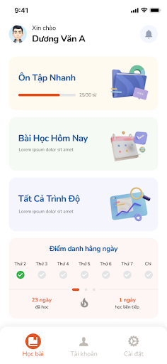 Học Tiếng Đức PNE Screen 2