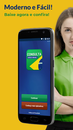 Android application Auxílio Brasil Consulta screenshort