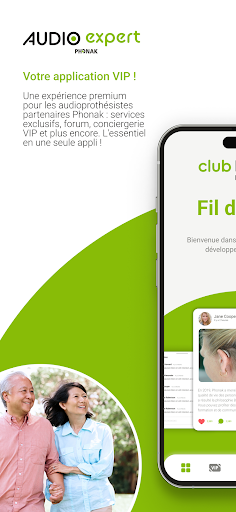 Android application Club des Experts Phonak screenshort