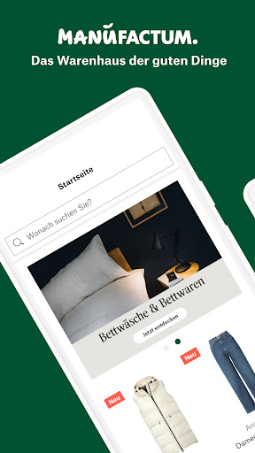 Android application Manufactum Shopping screenshort