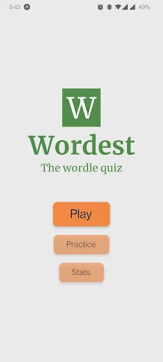 Wordest - Daily Word Quiz - Screenshot 1