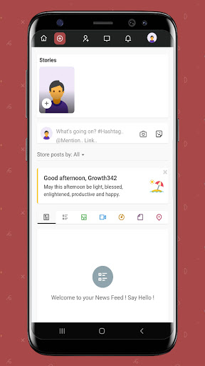 Android application Wekinfolk screenshort