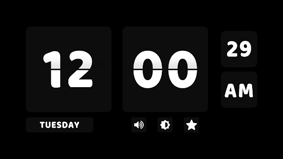 Fliqlo Flip Clock Pro Screenshot
