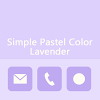 Simple Pastel Color (Lavender) icon
