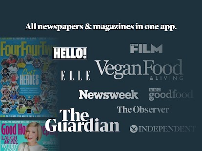Cafeyn - News & Magazines Screenshot