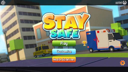 Screenshot of Stay safe ابق آمنا
