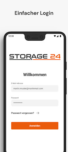 Android application Storage24 screenshort