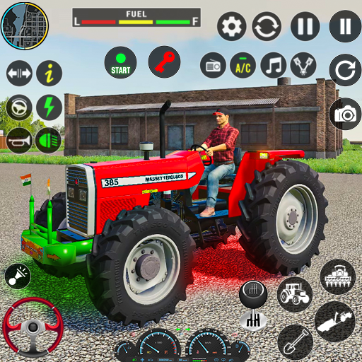 Modern Tractor Farming Games  Icon
