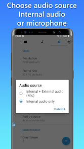 Captura 10 Internal Audio Screen Recorder android