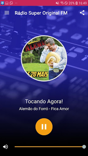 Android application Rádio Super Original FM screenshort