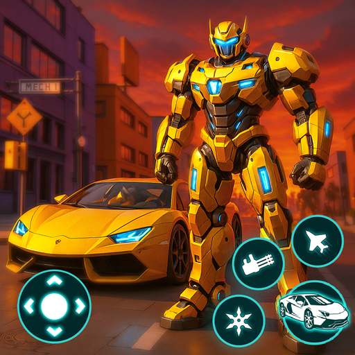Robot City War: Car Transform Download on Windows