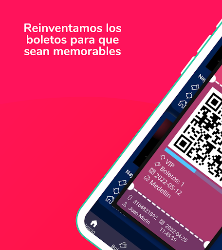 Qubit Tickets Screen 3
