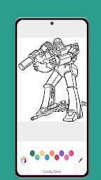 Robot Coloring Pages