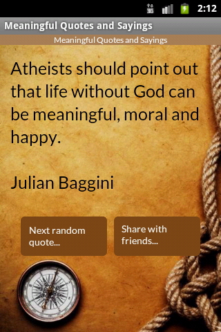 Meaningful Quotes and Sayings Screen 2