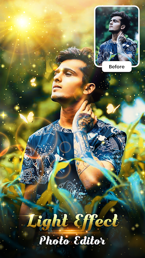 Android application Light Photo Effect Editor screenshort