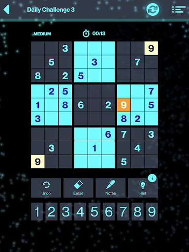 Sudoku Infinite Screen 3